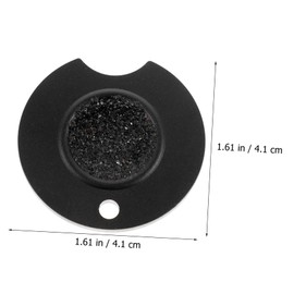 Toddmomy Pool Cue Sander Billiards Tip Shaper Cue Tip Trimmer Willard Scuffer Metal Bat Restorer Tool Billiard Club Sanding Tool Pool Cue Tip Maintenance Billiard Head Sander Black Repair