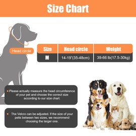 Dog Ear Wrap, Quiet Ears for Anxiety, Dog Ear Covers for Noise Canceling, No Shake Head Ear Cover, Calming Hoodie Dogs Ears Muffs for Thunder Lightning Fireworks Vet Visits Grooming, Grey M