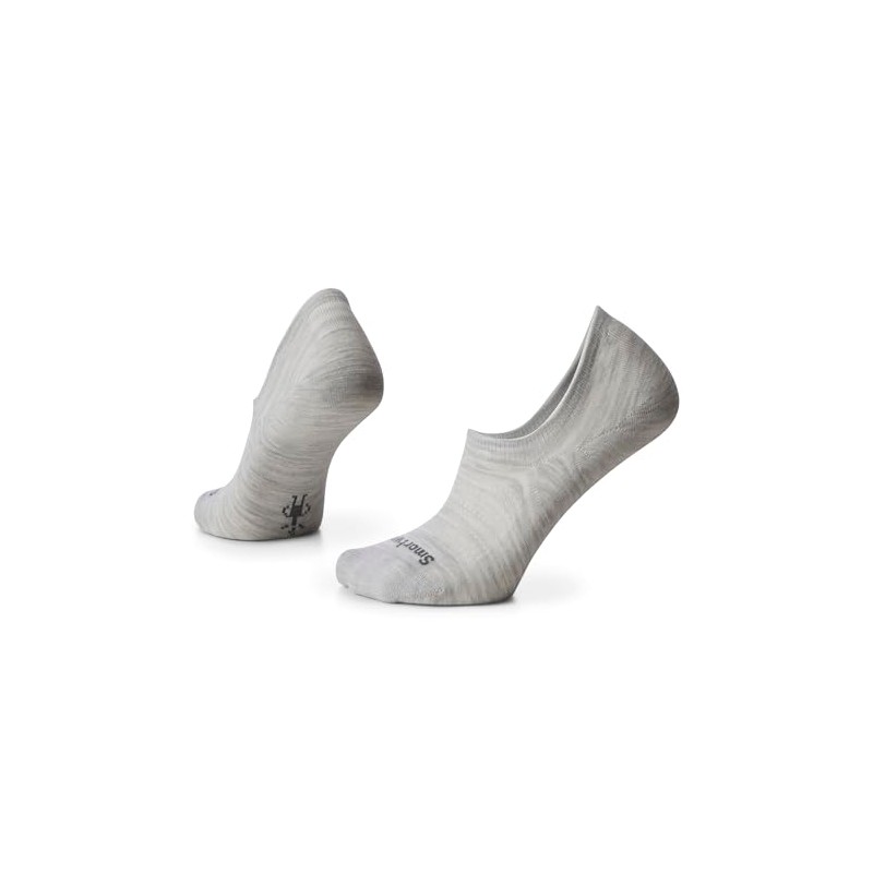 Smartwool Unisex Everyday No Show Socks, ASH, L EU