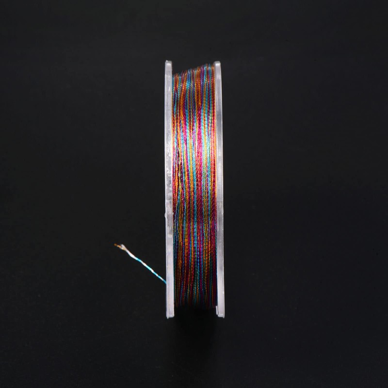 PATIKIL 70M/77 Yards Rod Guide Wrapping Thread, 200D Metallic DIY