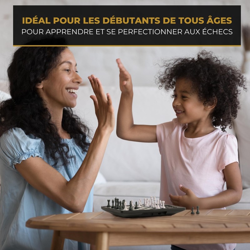 MILLENNIUM M808 ChessChampion 2.0 - Your Smart Chess Trainer with