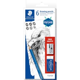 Staedtler Mars Sketching Set Bonus Pack, 61 100C6.