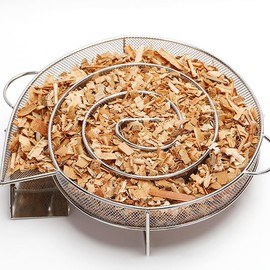 CHSG Grill Wood Dust Smoke Generator, Cold Smoke Generator, Cold Smoke Generator for Grill in Stainless Steel Design, Stainless Steel Hot, Outdoor Smoker for Any Grill or Cabinet, Small