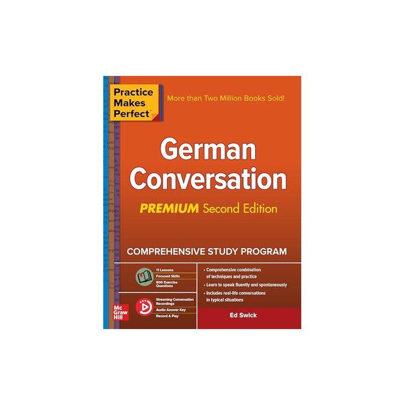 Practice Makes Perfect: German Conversation, Premium Second Edition