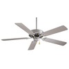 Minka-Aire F546-BS, Contractor Brushed Nickel 42" Ceiling Fan