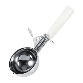 GOTOTOP Cuchara de Bola de Hielo, Cuchara de Acero Inoxidable para Galletas, Mango de Plástico, Cuchara para Helado, Servidor, Galleta, Fruta, Postre, Excavadora de Bolas, Tamaño (8CM)