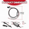 010-12953-03 Motorcycle Power Cable for Garmin Tread and zūmo XT