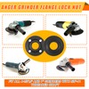 Hicarer Angle Grinder Nut Angle Grinder Wrench Kit 5/8"-11 Flange
