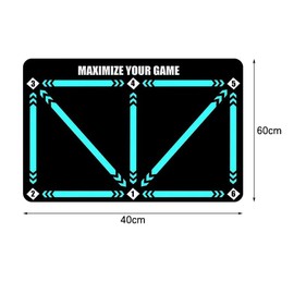 Alnicov Football Training Mat, Large Football Championship Mat, New Type of Football Training Equipment, Sports Prop Pads, Ball Control, Dribble Mat, Indoor Football Mat