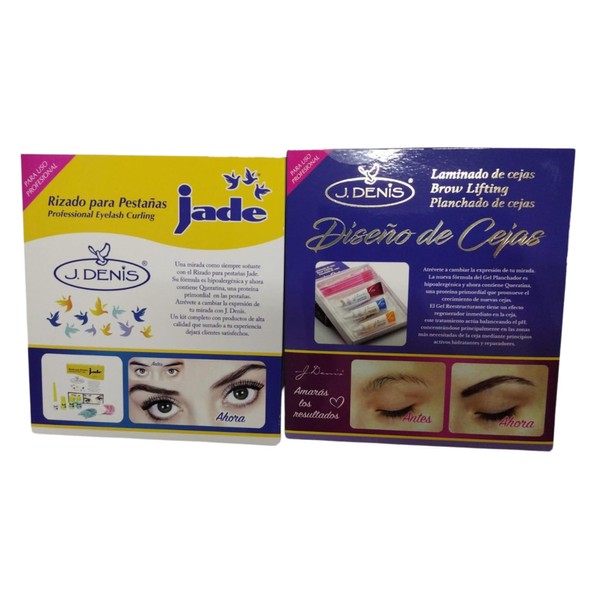 J. Denis Eyebrow Design & Eyelash Extension Kit – 2-Pack