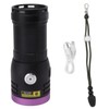 80W Black Light UV Flashlight Rechargeable 365NM LED UV Flashlight