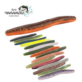 Yamamoto 4'' SENKO FADING WATERMELON W/ LARGE BLACK FLAKE (10 PACK)