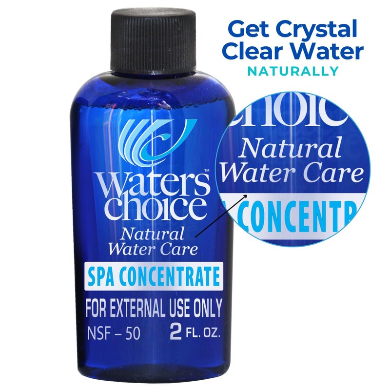 Waters Choice 2 oz Hot Tub Water Clarifier Enzyme Concentrate