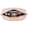 lola mae Quilted Crossbody Bag, Trendy Design Shoulder Purse, Blush
