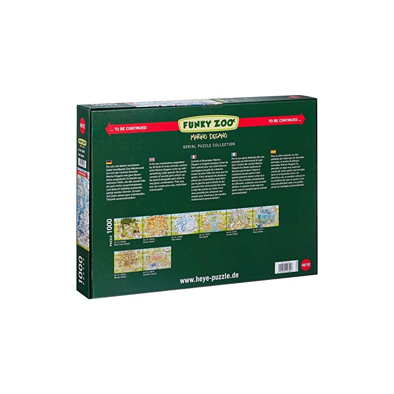 Heye Polar Habitat Degano Puzzles (1000-Piece)