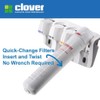 Aquverse Clover Reverse Osmosis Membrane Replacement Filter for Under-Sink RO