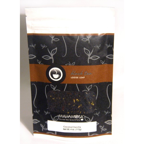 Mahamosa Flavored Black Tea Blend and Tea Infuser Set: 4