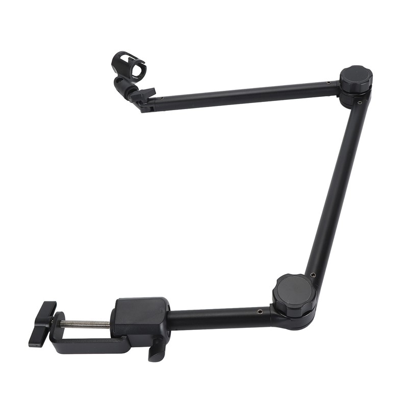 Microphone Arm Stand 180 Degree Adjustable Stable Durable Carbon Steel
