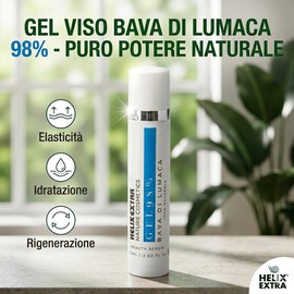 Helix Extra Pure 98% Anti-Wrinkle Effect Gel 100% Made in Italy Support Wrinkles Acne Scars Stretch Marks 60 ml