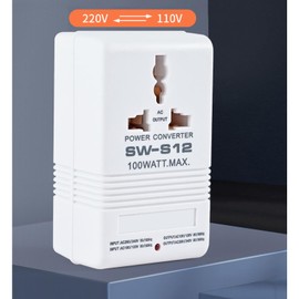 100W Voltage Converter Travel Adapter, Power Converter AC110V/120V to 220V/240V Step-Up & Down Voltage Converter Transformer | Tirifer