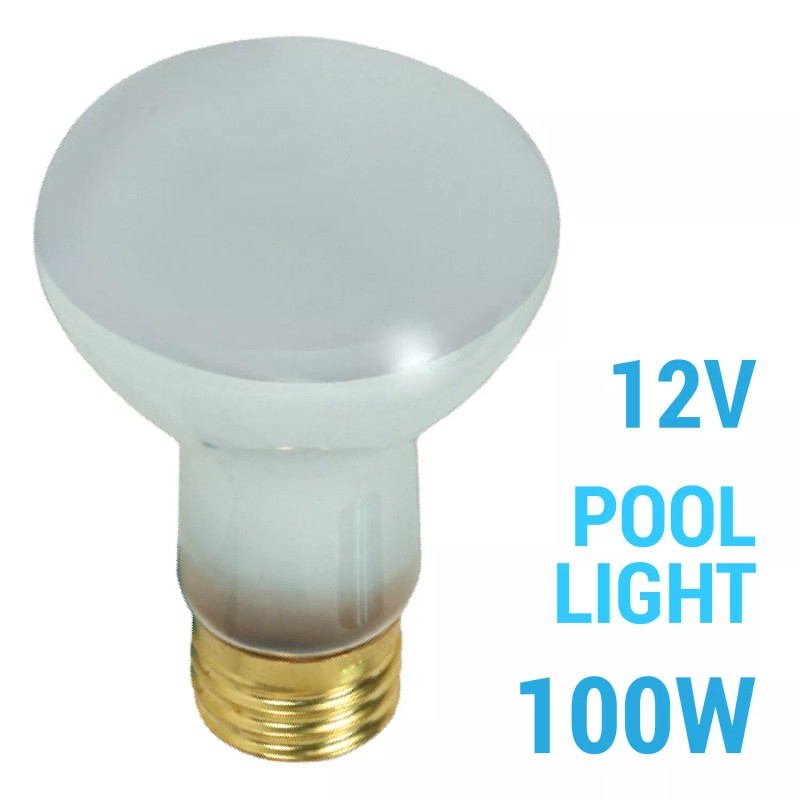 Satco S7002 100R20FL POOL 12V 100W R20 Flood Light Bulb