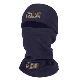 Polar Fleece Balaclava Hood Face Mask Hat Set, Winter Thermal Hat Face Mask, Ski Mask for Men & Women, Face Mask Cold Weather Neck Warmer - Color: Navy Blue