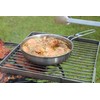 Mr. Outdoors Cookout 8.25" Stainless Steel Fry Pan with Folding