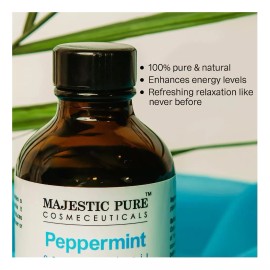 Majestic Pure Aceite Esencial De Menta Verde Grado Terapéuti