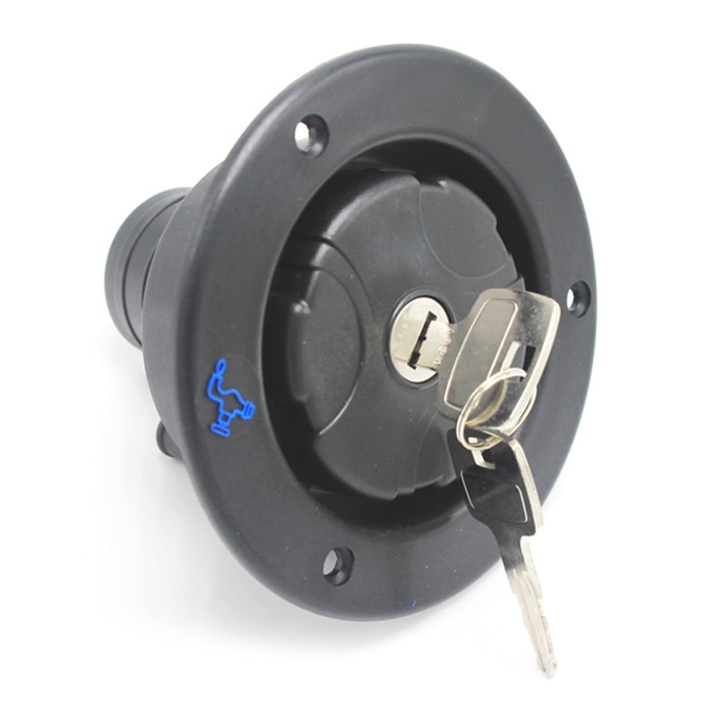 Jiawu Lockable Leakproof Gravity Water Filler Cap for RV Caravan,