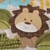 Wowelife Crib Bedding Set Safari, Premium 3-Piece Baby Bedding Set