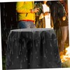 KONTONTY BBQ Grill Cover Weather Resistant Outdoor Grill Cover Round