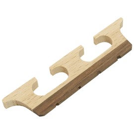 Hordion 4 String Banjo Bridge, Ebony Maple Banjolele Replacement Parts for Enhanced Acoustic Performance, Pack of 1