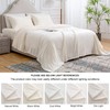 BEDELITE Flannel Sheets King Size White - Super Soft Fleece