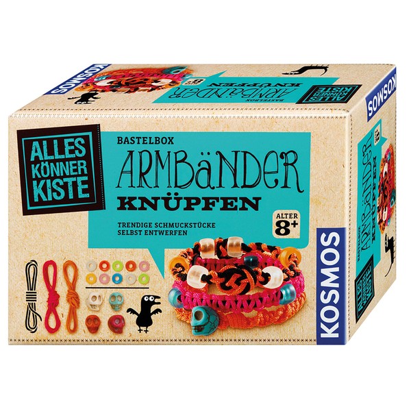 Kosmos 604158 AllesKönnerKiste Bracelets, Make Your Own Friendship Bracelets, DIY