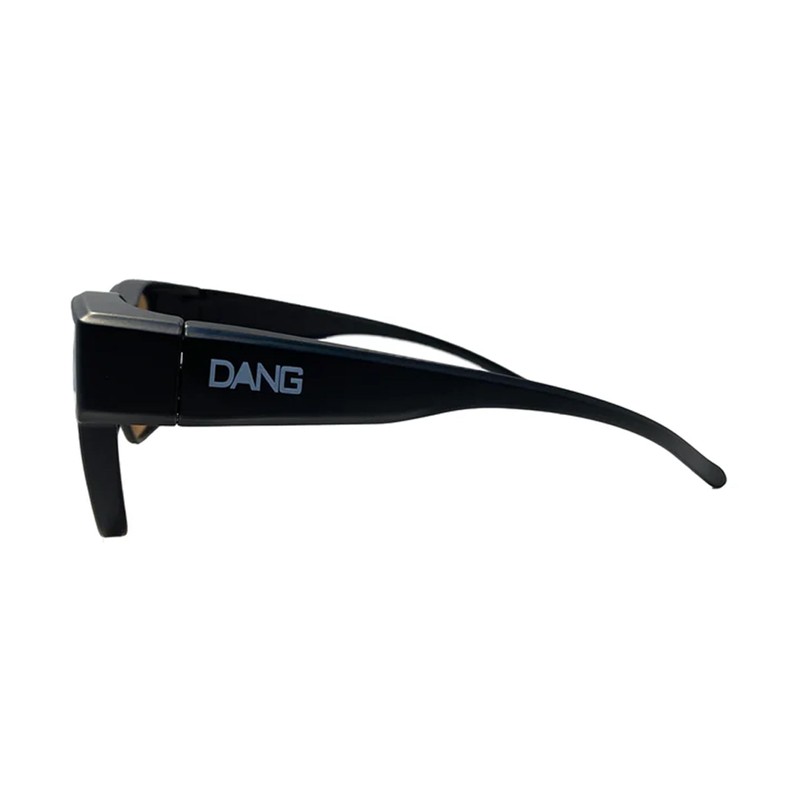 DANG SHADE MONDO JP BLACK MATTE X BROWN POLARIZED, O/C
