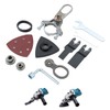 TOPWAY Oscillating Multi Tool Adapter Electric Angle Grinder Attachment, Oscillating