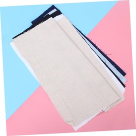 Hohopeti Embroidery Cloth Set 50cm x 50cm Handmade Cross-Stitch Fabric Safe Soft for DIY Crafts