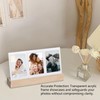 Instax Mini Picture Frame, Light Up Clear Acrylic Desk Photo