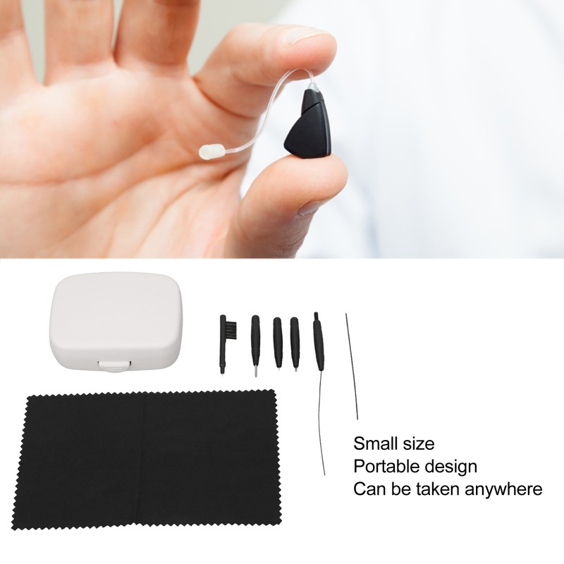 8pcs Hearing Amplifier Cleaning Tools Earwax Removal Lightweight Complete Professional