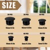 6 Sizes Plastic Hole Plugs, 3/16",1/4", 3/8", 1/2", 5/8", 3/4"