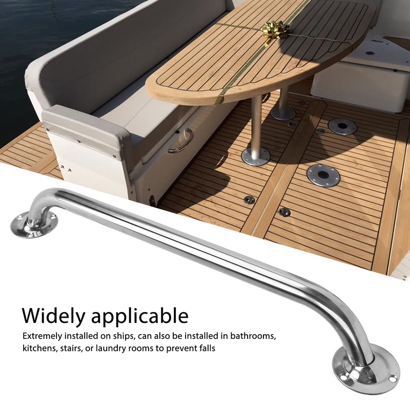 Stainless Steel Grab Rail Handle Marine Polished Stainless Round Handrail
