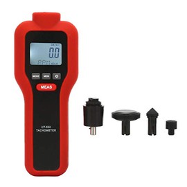 Digital Contact Tachometer, Handheld Non-Contact 2-99999& Contact 2-19999 LCD Digital TRotate Speed Meter,Photo Tachometer Motor