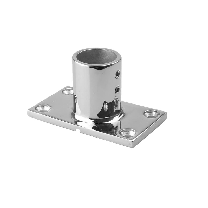 RANYUSS Boat Hand Rail Fitting-90 Degree 7/8 inch(22.4MM) Rectangular Base-Marine