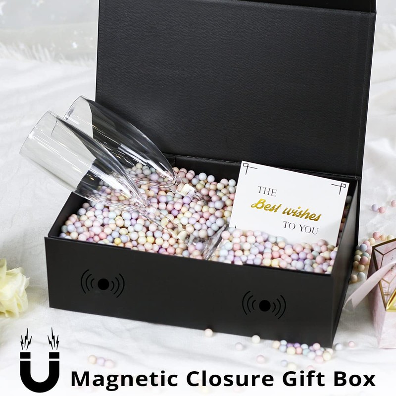 MONDEPAC Gift Box 12" X 6" X 4",Large Gift Box