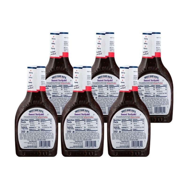 Sweet Baby Ray's Sweet Teriyaki Sauce and Marinade, 16OZ (16