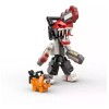 MOC Figuras Chainsaw Man Denji Pochita Bloques Para Armar 22cm