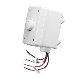 OSD Audio Outdoor 300W Volume Control Impedance Matching, Weather Resistant Enclosure OVC300, White