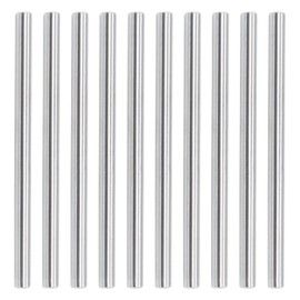 FOCMKEAS 10 PCS Dowel Pins 6 mm Dia. x 40 mm/1.57" Length 304 Stainless Steel Shelf Support Pegs Pin Metal Rod Fasten Elements Used On Location