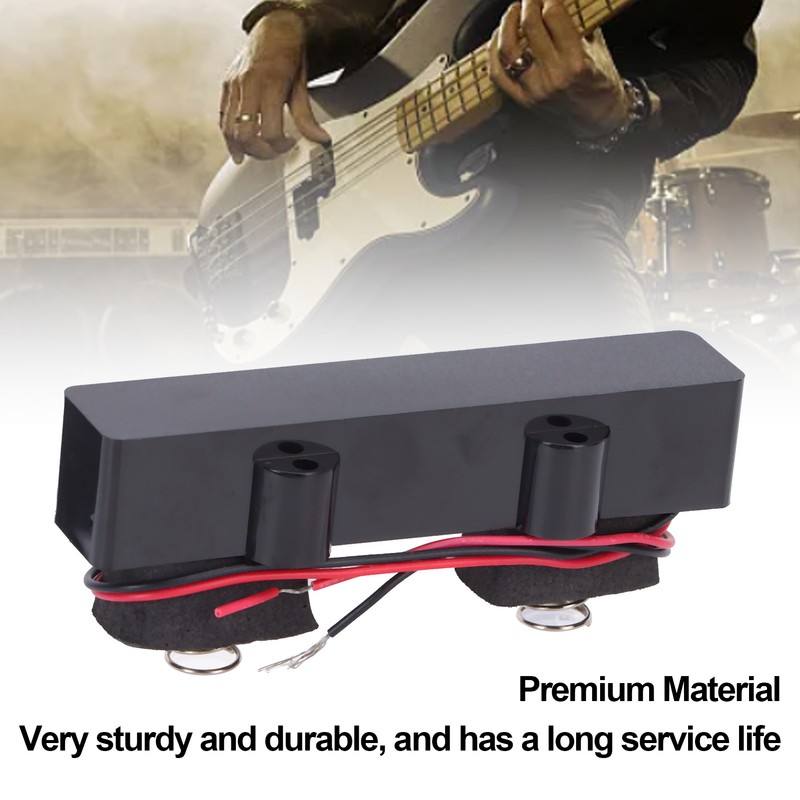 Electric Bass Pickup Sealed 4String Set Noiseless Set with Spring