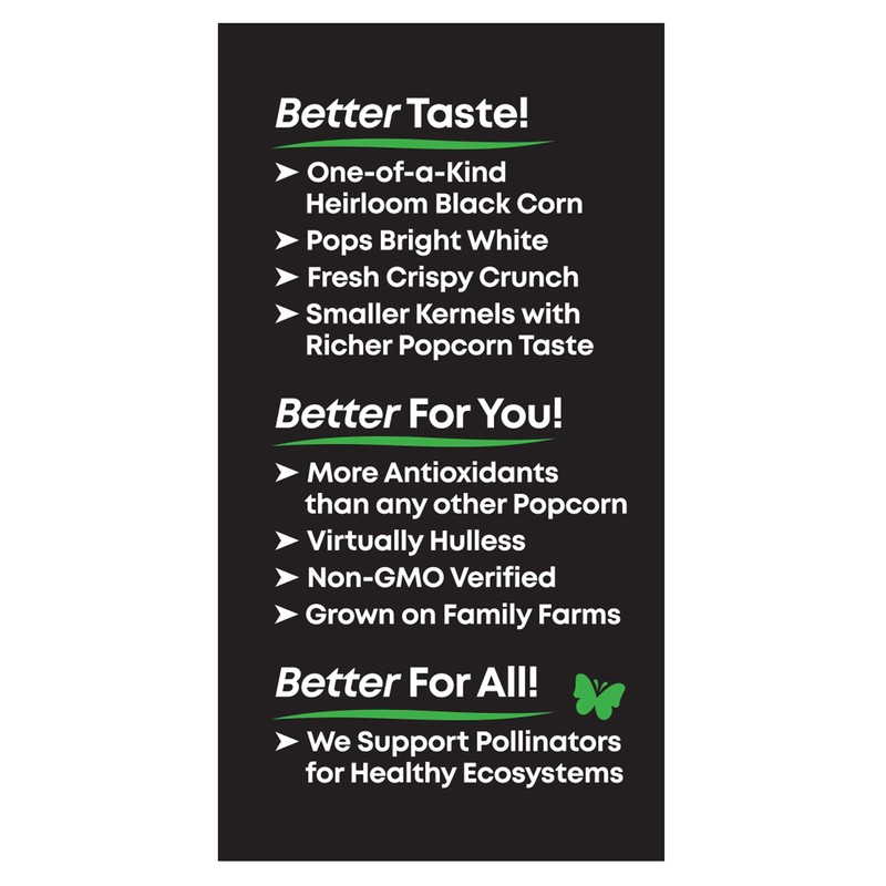 Black Jewell Gourmet Popcorn Kernels, Original Black, 15 Ounces (Pack